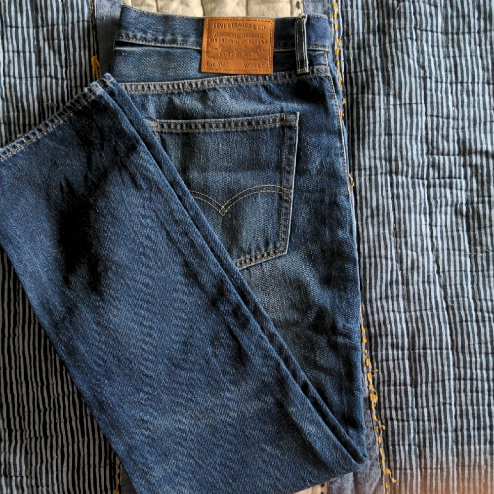 Levi's 511 Premium Blue Straight Jeans